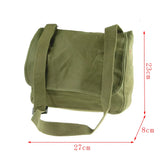 Vintage Canvas Bag Small Military Satchel
