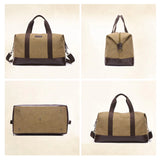 Canvas Men's Travel Hand Luggage Bag Weekend Overnight Bag