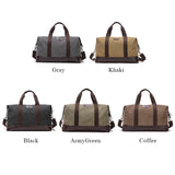 Canvas Men's Travel Hand Luggage Bag Weekend Overnight Bag