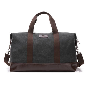 Canvas Men's Travel Hand Luggage Bag Weekend Overnight Bag