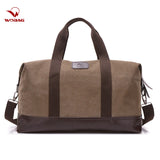 Canvas Men's Travel Hand Luggage Bag Weekend Overnight Bag