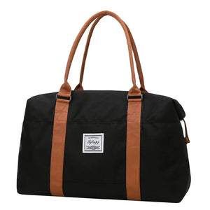 Vintage Canvas Weekend Bag Men Travel Hand Luggage Outdoor Duffle Bag