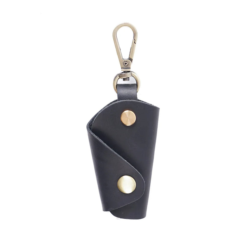 Vintage Leather Car Key Case Holder Smart Housekeeper