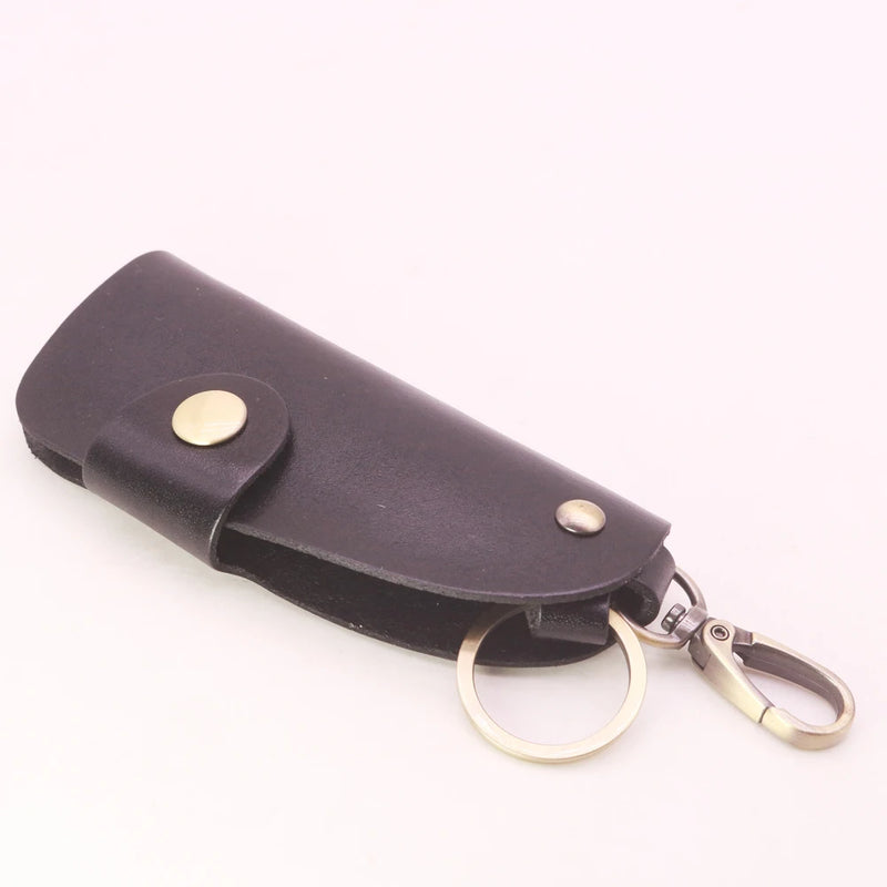 Vintage Car Key Wallets Leather Housekeepers Women Men Auto Cover Key Bag Pouch