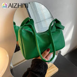 Vintage PU Leather Shoulder Bag Ladies Small Purse Top Handle Totes