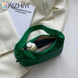 Vintage PU Leather Shoulder Bag Ladies Small Purse Top Handle Totes