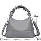 Vintage Leather Handbag Large Capacity Tote Bag Ladies Messenger Bag