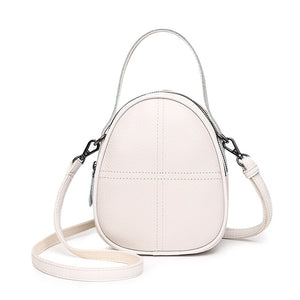 Vintage Casual Womens Shoulder Crossbody Bag Leather 3 Layer Small Tote Sac