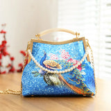Vintage Chain Women Shoulder Crossbody Messenger Bag