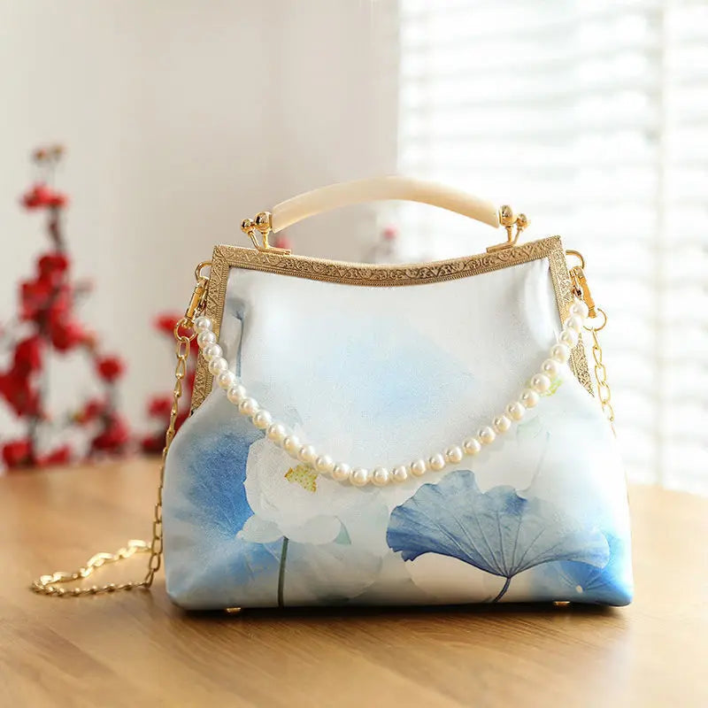 Vintage Chain Women Shoulder Crossbody Messenger Bag