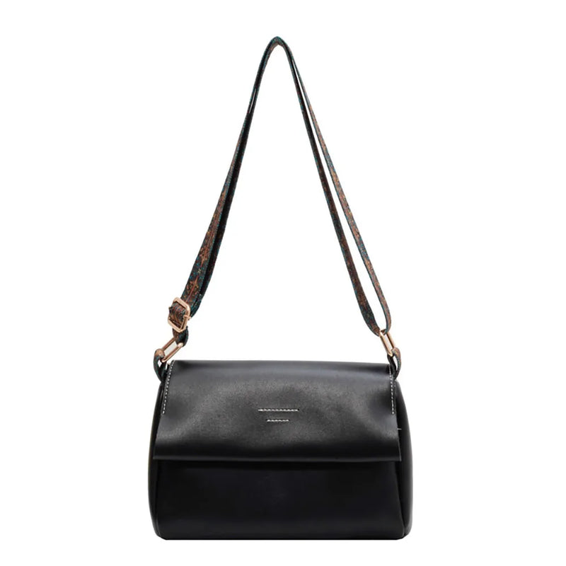 Vintage Women Single-Shoulder Bag Solid Pu Leather Messenger Bags Ladies Commute