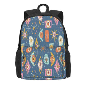 Vintage Clocks Backpacks Men's and Women's Bag