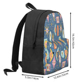 Vintage Clocks Backpacks Men's and Women's Bag