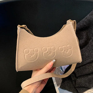 Vintage Clutch Purse Women's Shoulder Underarm Bag
