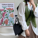 Vintage Girls Love Heart Shoulder Bags Women Small Tote Crossbody Bag