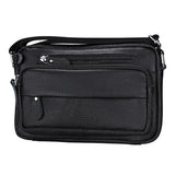 Vintage Cow Leather Messenger Bag Business Handbag