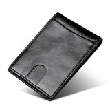 Vintage Crazy Horse Leather Wallet Men Mini Wallets Leather Men Purse Clutch Bag