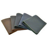Vintage Crazy Horse Leather Passport Holders Travel Document Cover