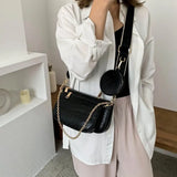 Vintage Crocodile Shoulder Bags Chains Handbags Crossbody Messe