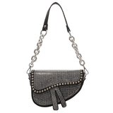 Vintage Style Leather Crossbody Bag