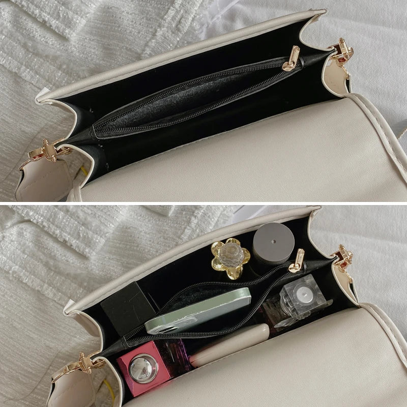 Vintage Women Crossbody Bag Classic Messenger Shoulder Purse Clutch