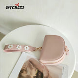 Vintage Small Saddle Bag Leather Shoulder Bag