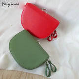 Vintage Small Saddle Bag Leather Shoulder Bag