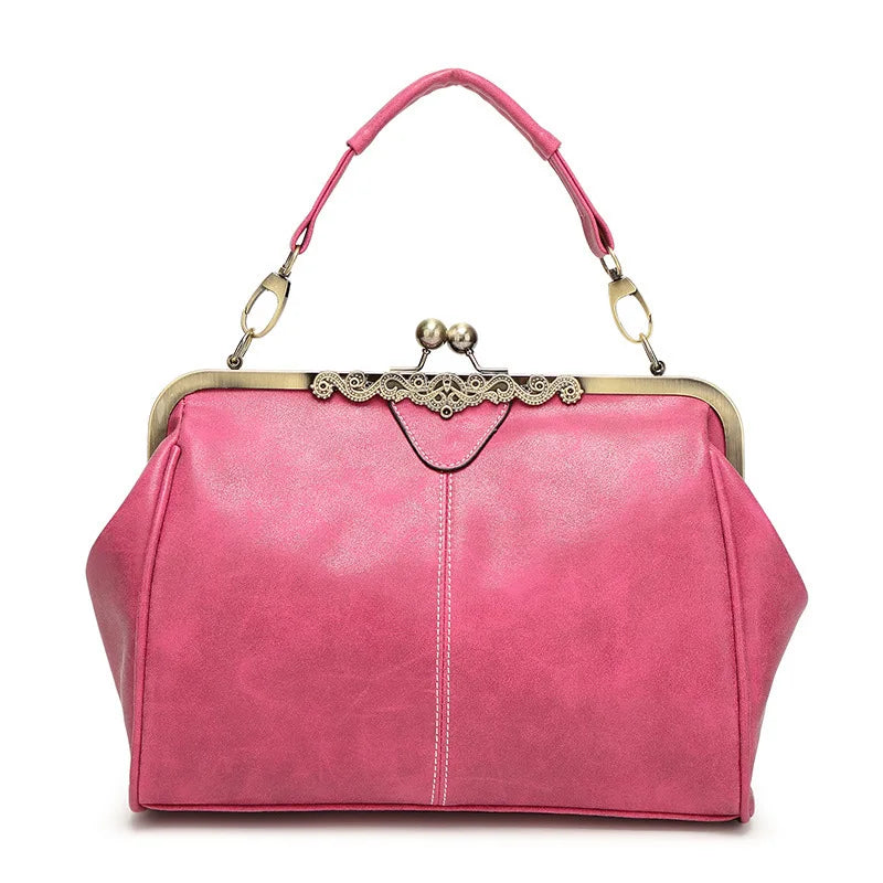 Vintage Crossbody Bags For Women Travel Handbag Shoulder Bag Ladies PU Leather