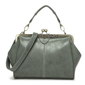 Vintage Crossbody Bags For Women Travel Handbag Shoulder Bag Ladies PU Leather
