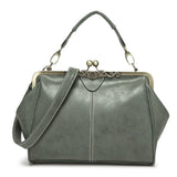 Vintage Crossbody Bags For Women Travel Handbag Shoulder Bag Ladies PU Leather