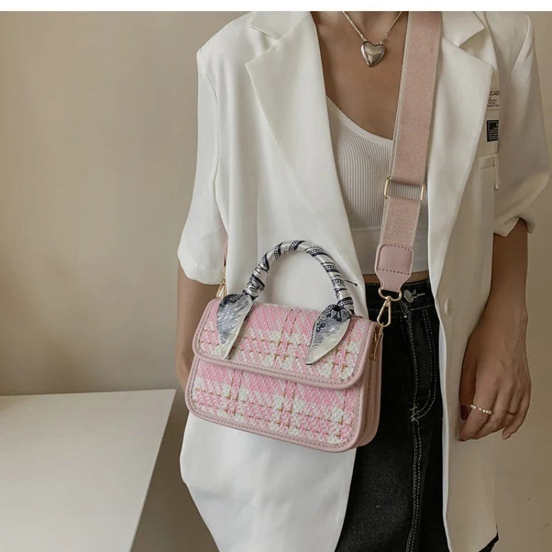 Vintage Crossbody Bag Classic Women Messenger Clutch Purse Shoulder Bag