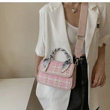 Vintage Crossbody Bag Classic Women Messenger Clutch Purse Shoulder Bag