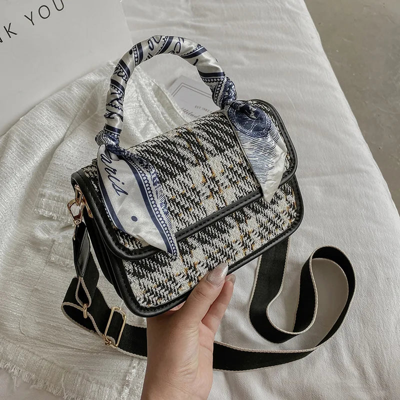 Vintage Crossbody Bag Classic Women Messenger Clutch Purse Shoulder Bag