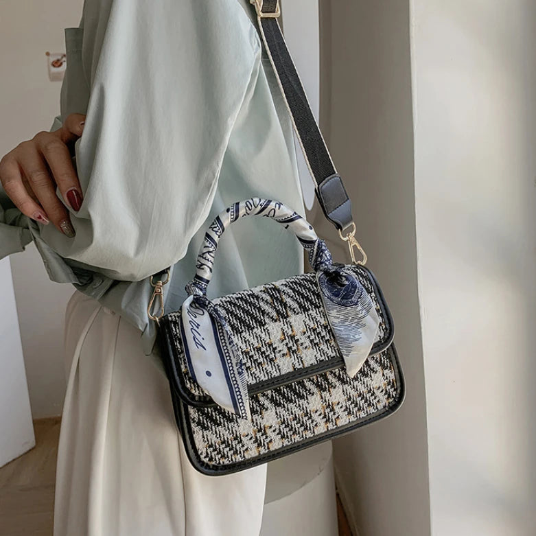 Vintage Crossbody Bag Classic Women Messenger Clutch Purse Shoulder Bag