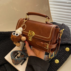 Vintage Crossbody Bags for Women Satchels Handbags Female Messenger Shoulder Bag