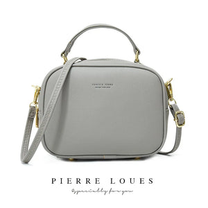 Vintage PU Leather Cell Phone Shoulder Bag