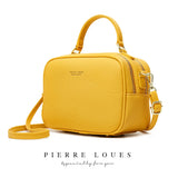 Vintage PU Leather Cell Phone Shoulder Bag