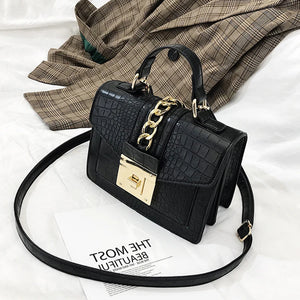 Vintage Small Leather Crossbody Shoulder Bag Women Retro Pu Handbag