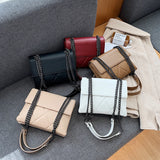 Vintage Crossbody Bag for Women Large Capacity Shoulder Messenger Bag