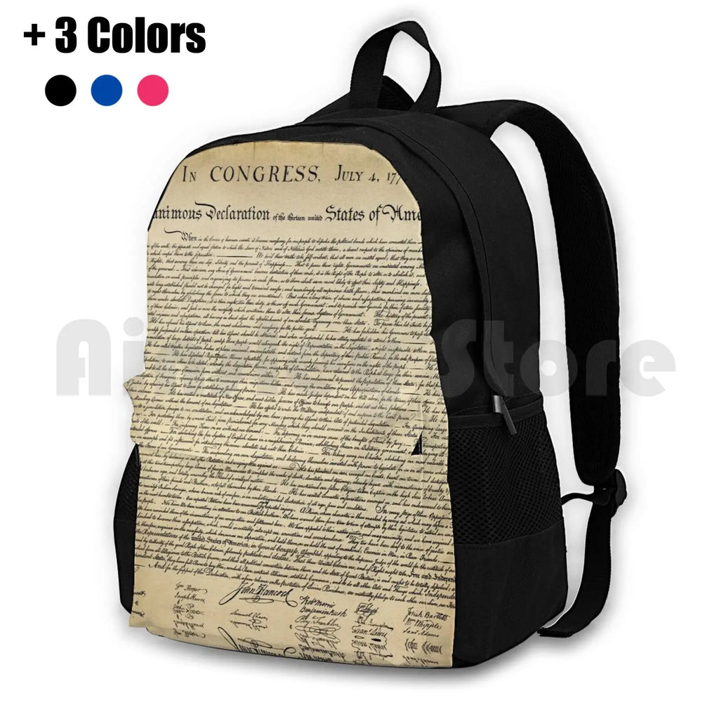 Vintage Waterproof Hiking Backpack for Camping Travel