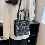 Vintage Denim Casual Totes Handbags and Purse Women Shoulder Crossbody Bags