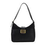 Vintage Women Shoulder Bag Ladies Underarm Bags Female PU Leather Handbags