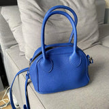 Vintage Women Small Tote Shell Bag PU Leather Shoulder Crossbody Bags