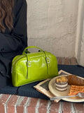 Vintage Green Tote Handbag All-match Shoulder Bag