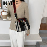 Vintage Large Capacity Women's Handbag Canvas Shoulder Bag Crossbody Tote