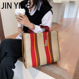 Vintage Large Capacity Women's Handbag Canvas Shoulder Bag Crossbody Tote