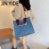 Vintage Large Capacity Women's Handbag Canvas Shoulder Bag Crossbody Tote