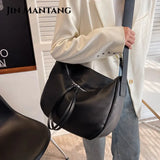 Vintage Soft Leather Handbags Purses Women Shoulder Crossbody Bags