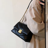Vintage Thread Chain Handbags Purses Shoulder Crossbody Bags