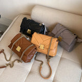 Vintage Thread Chain Handbags Purses Shoulder Crossbody Bags